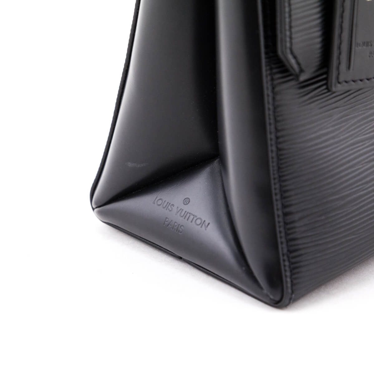 Louis Vuitton Black Epi Grenelle PM - Preloved Louis Vuitton Handbags