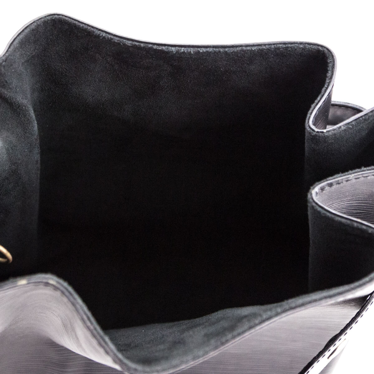 Louis Vuitton Black Epi Leather Sac Depaule PM Twist Bucket Bag 862932