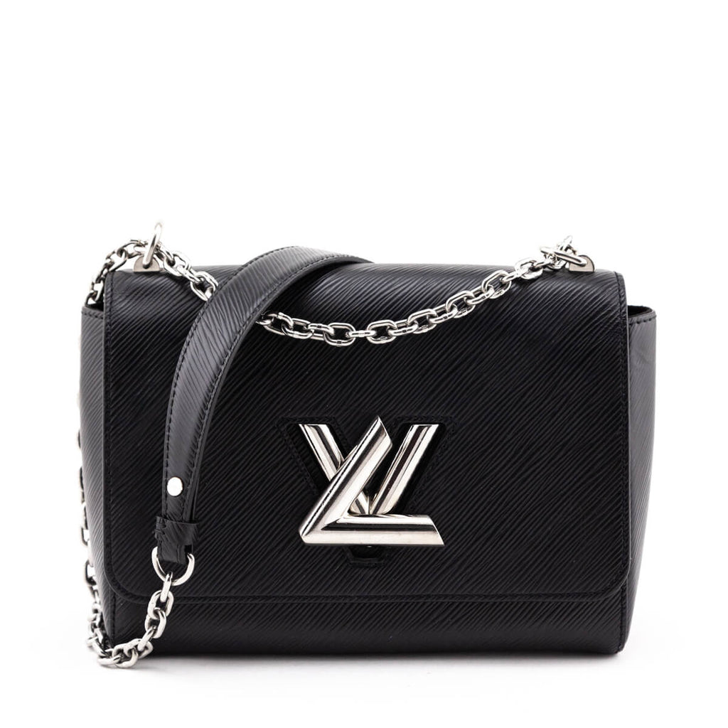 Louis Vuitton Black Epi Leather Noir Sac D'Epaule Twist Bucket with  Pouch