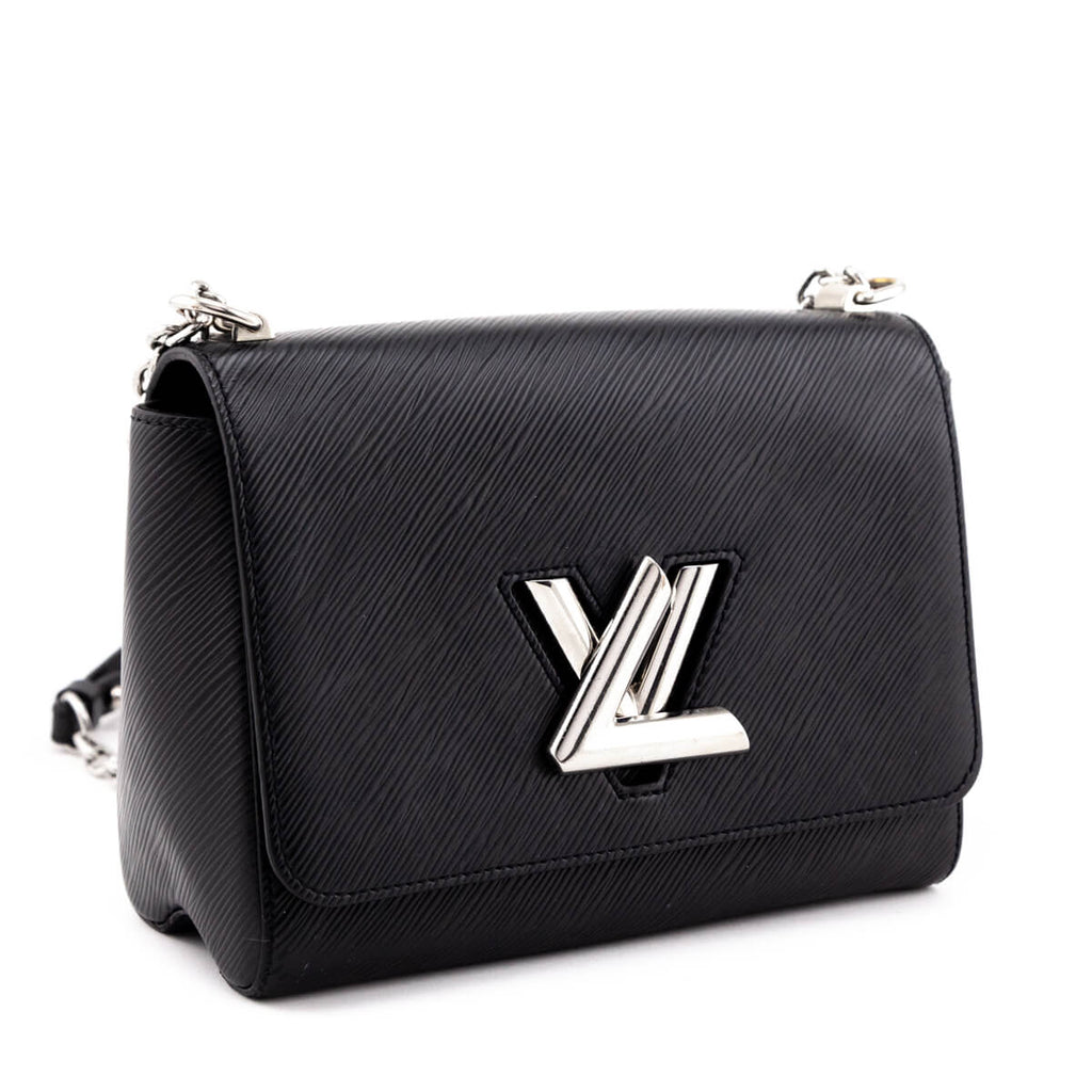 Louis Vuitton // Black Epi Twist Chain MM Shoulder Bag – VSP Consignment
