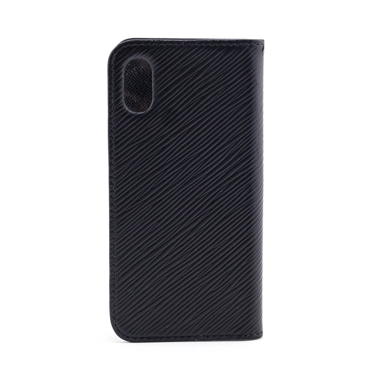 Louis Vuitton Leather iPhone X Folio Case - Black Phone Cases, Technology -  LOU793600