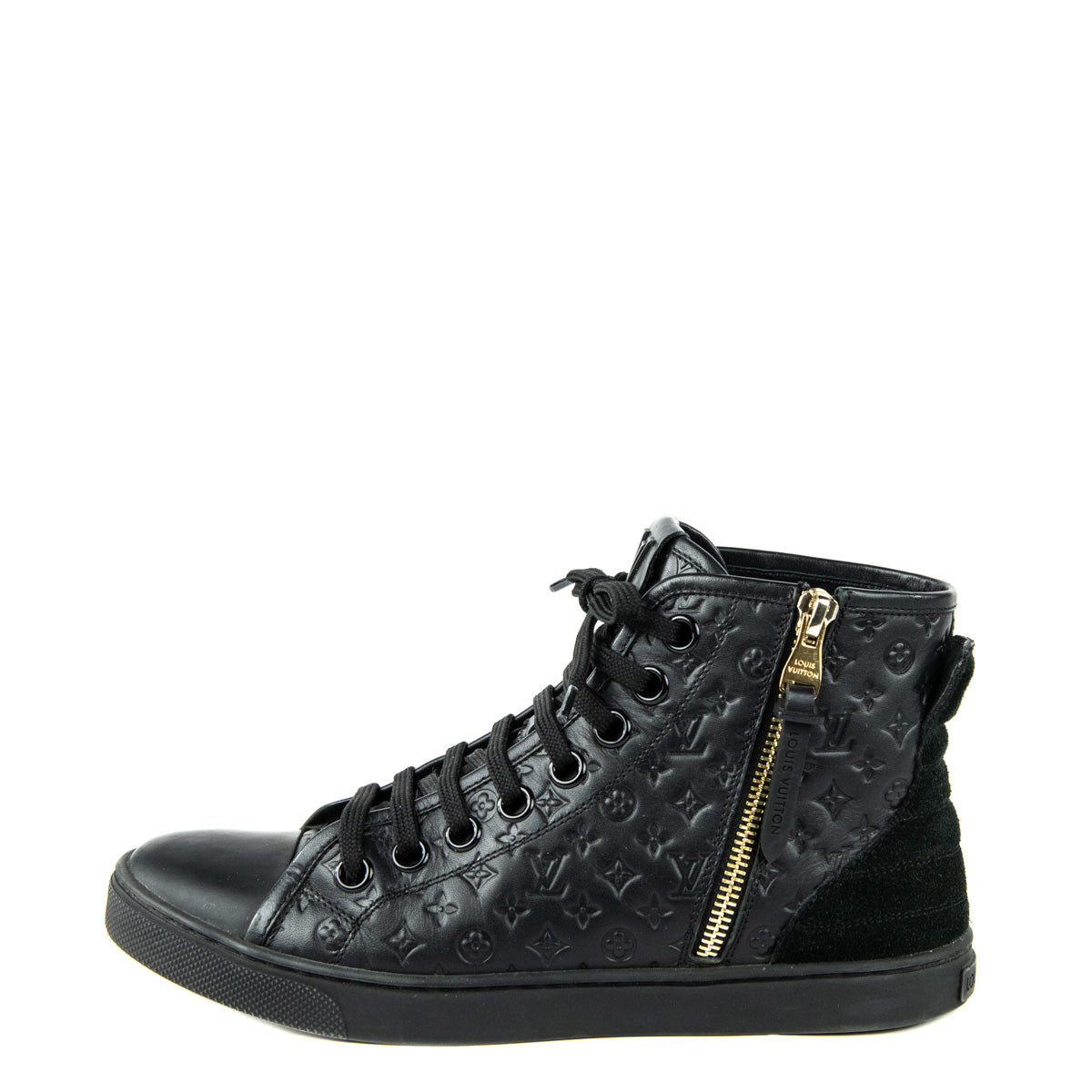 Louis Vuitton Leather High Top Athletic Shoes for Women for sale