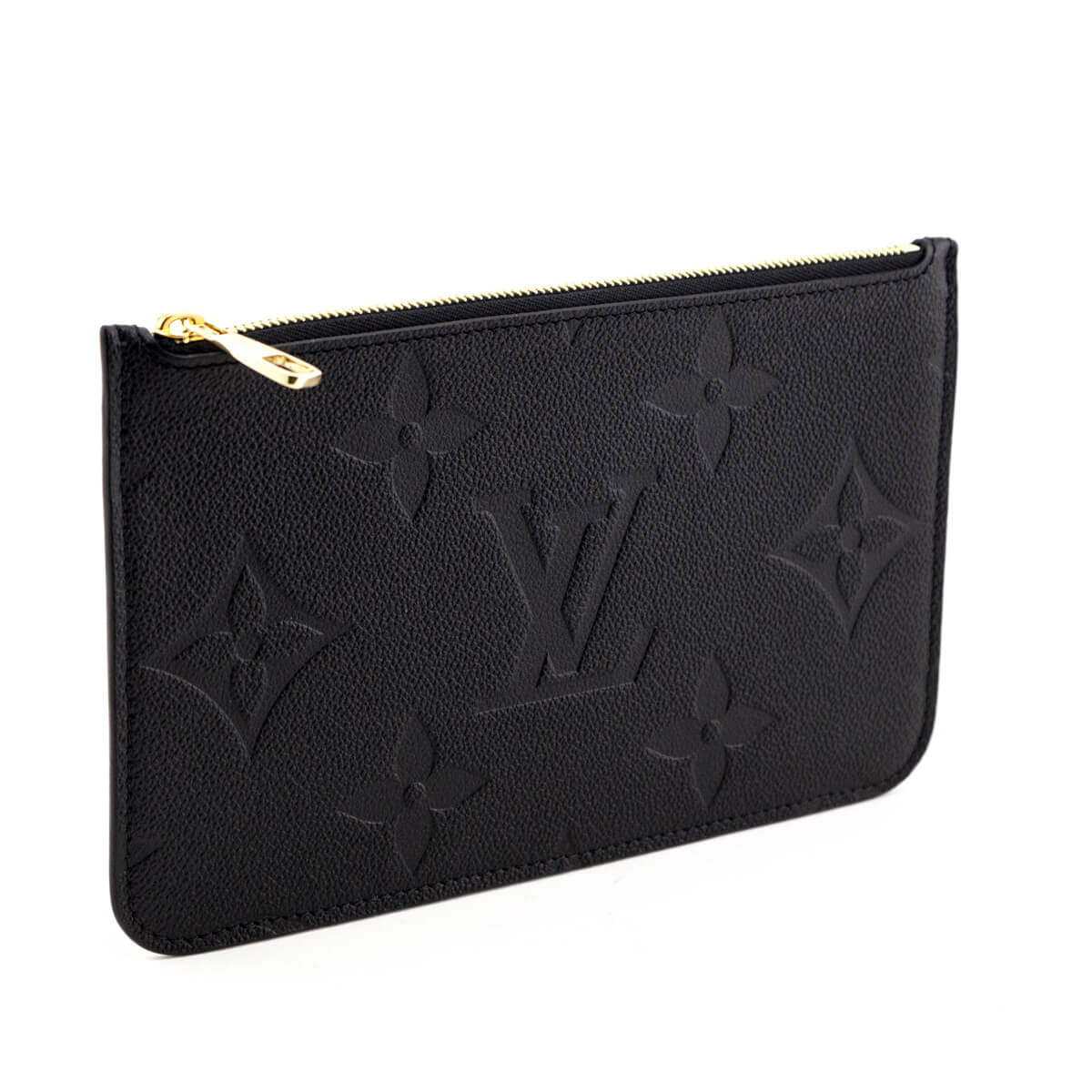 Louis Vuitton LV neverfull empreinte black leather ref.274365 - Joli Closet
