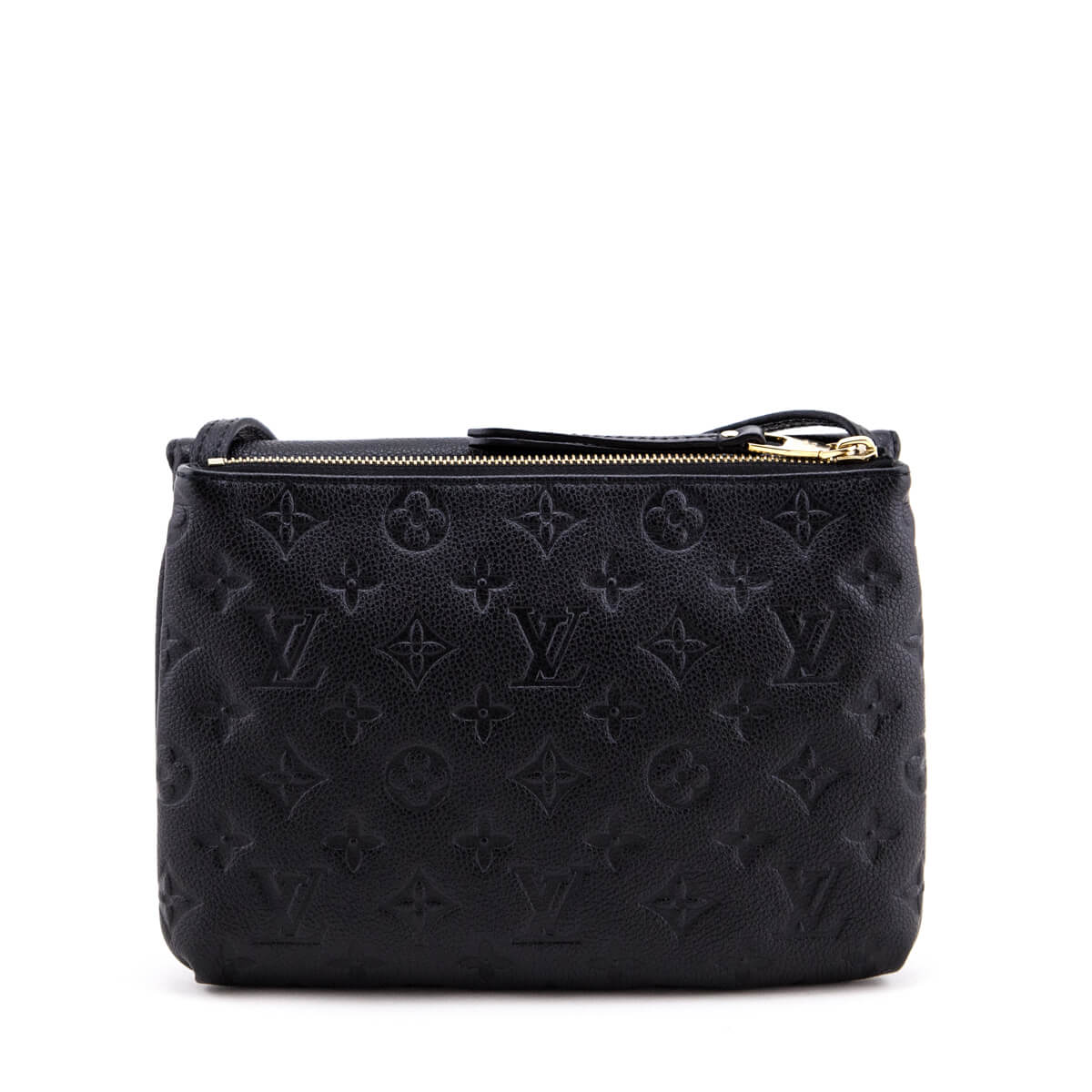 Louis Vuitton Black Monogram Empreinte Twice Bag - Preloved LV Canada
