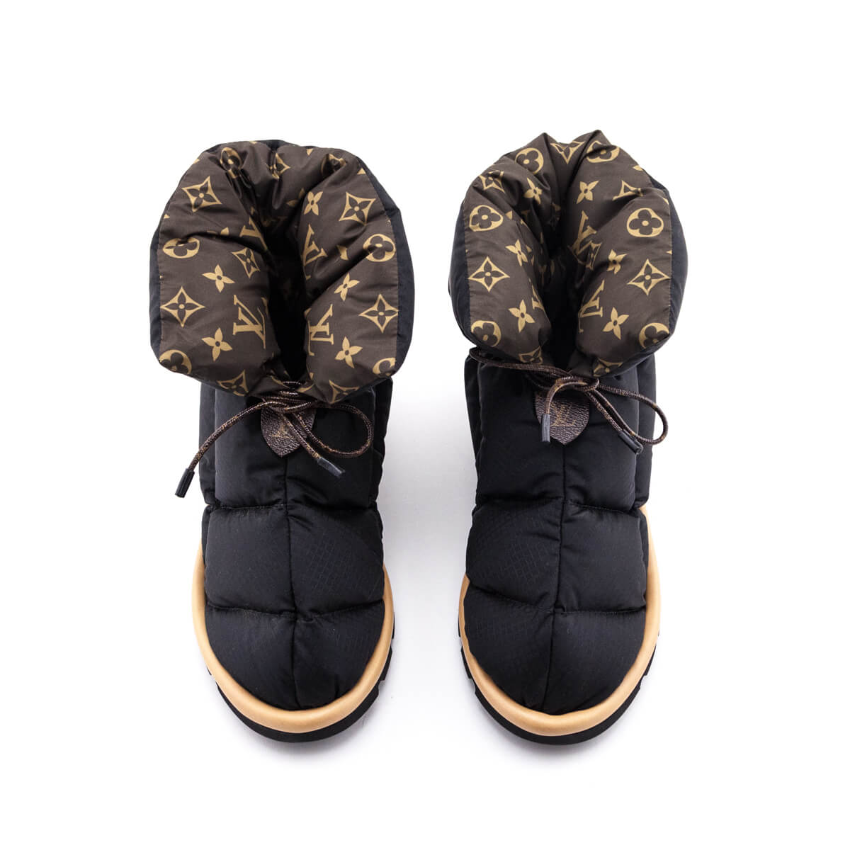 Louis Vuitton Vuitton Ankle Boots Black Leather ref.255099 - Joli