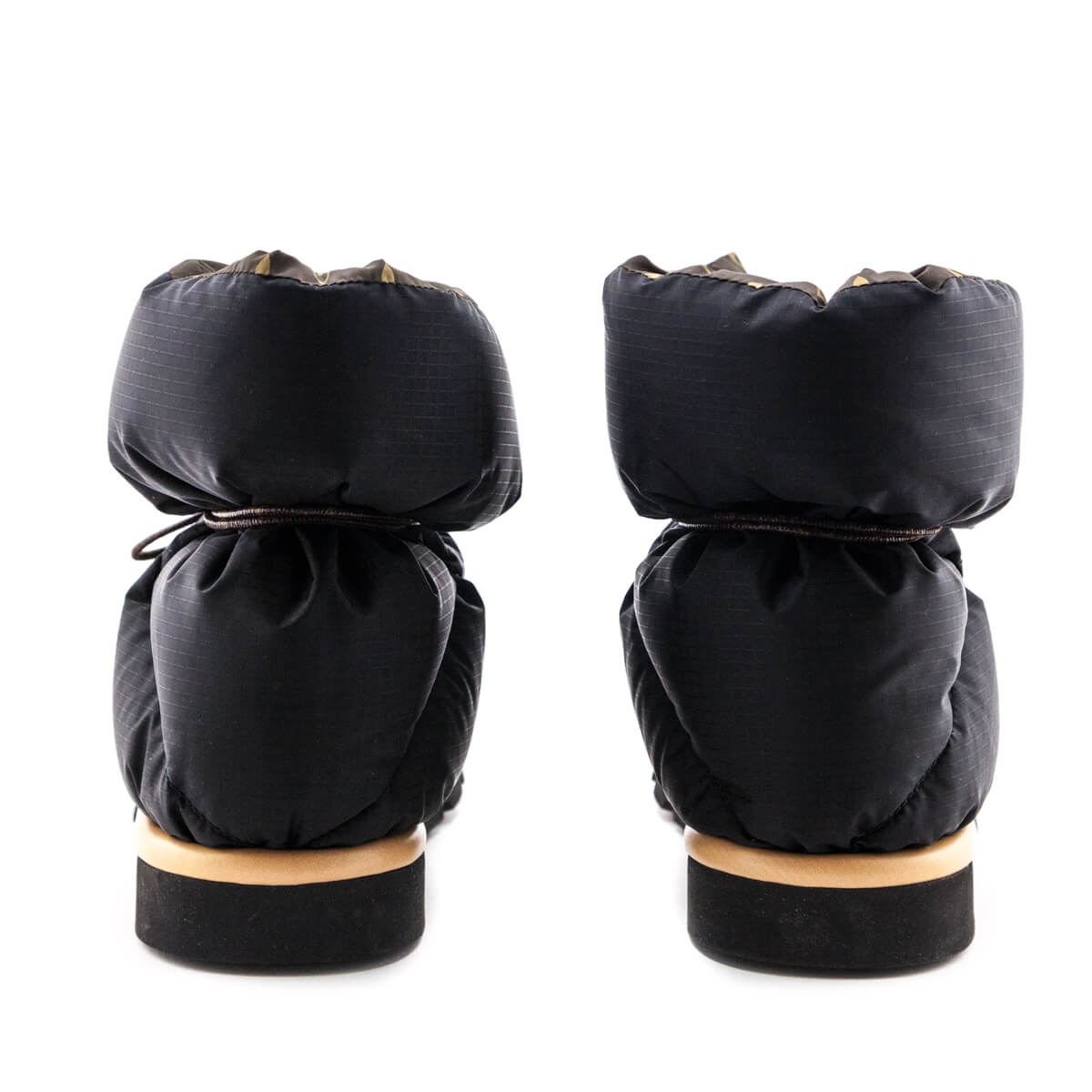 Louis Vuitton Women's Pillow Comfort Ankle Boots Nylon Black 2348493
