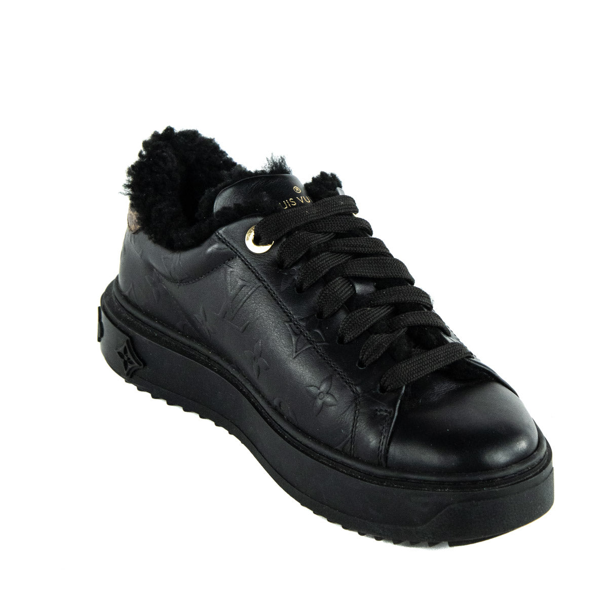 Louis Vuitton Time Out Sneakers - Black Sneakers, Shoes - LOU809285