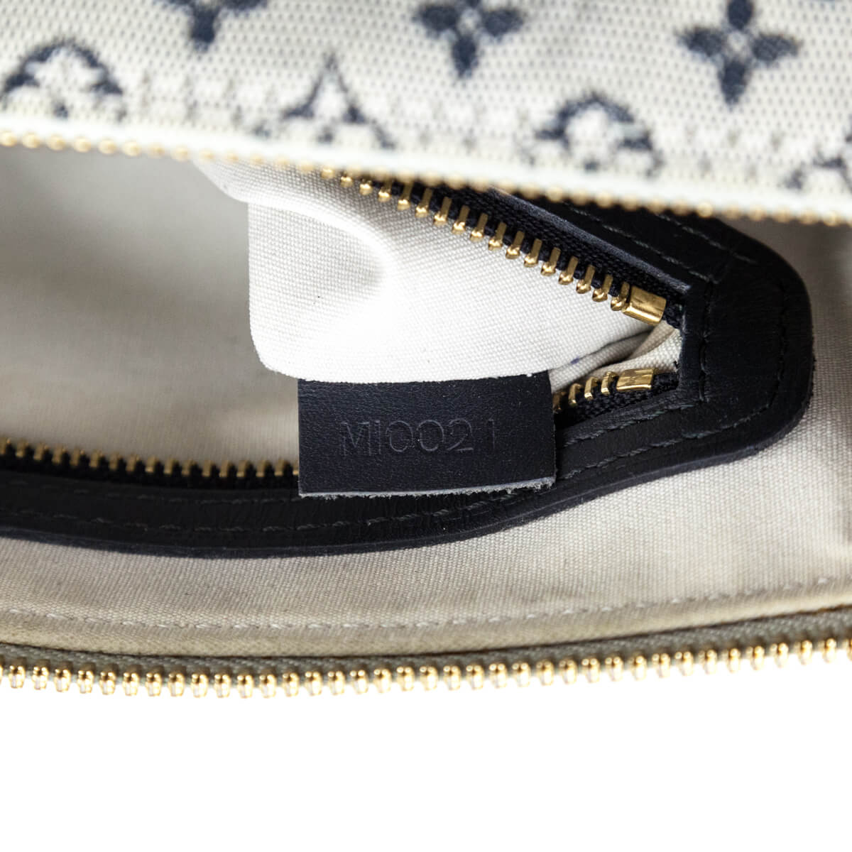 Louis Vuitton Navy Blue Monogram Mini Lin Alma Horizontal Bag 862798