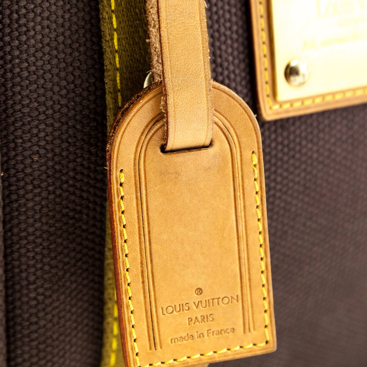 Louis Vuitton Limited Edition Brown/Khaki Toile Canvas Antigua Cabas PM Bag  - Yoogi's Closet