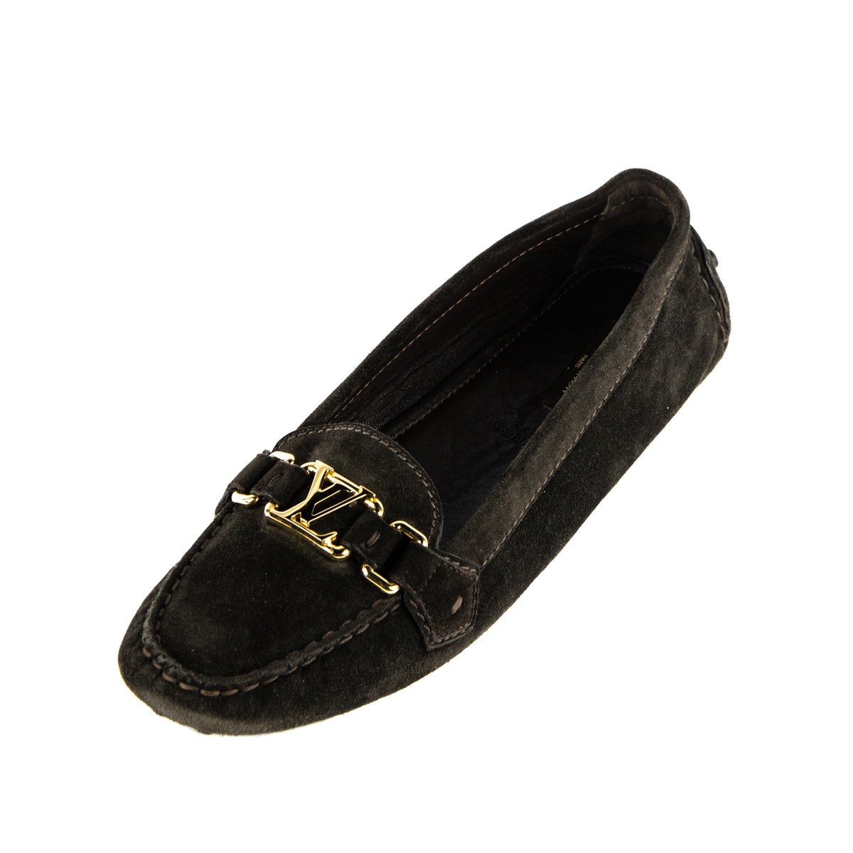 Louis Vuitton, Shoes, Louis Vuitton Suede Slip On Love Loafers