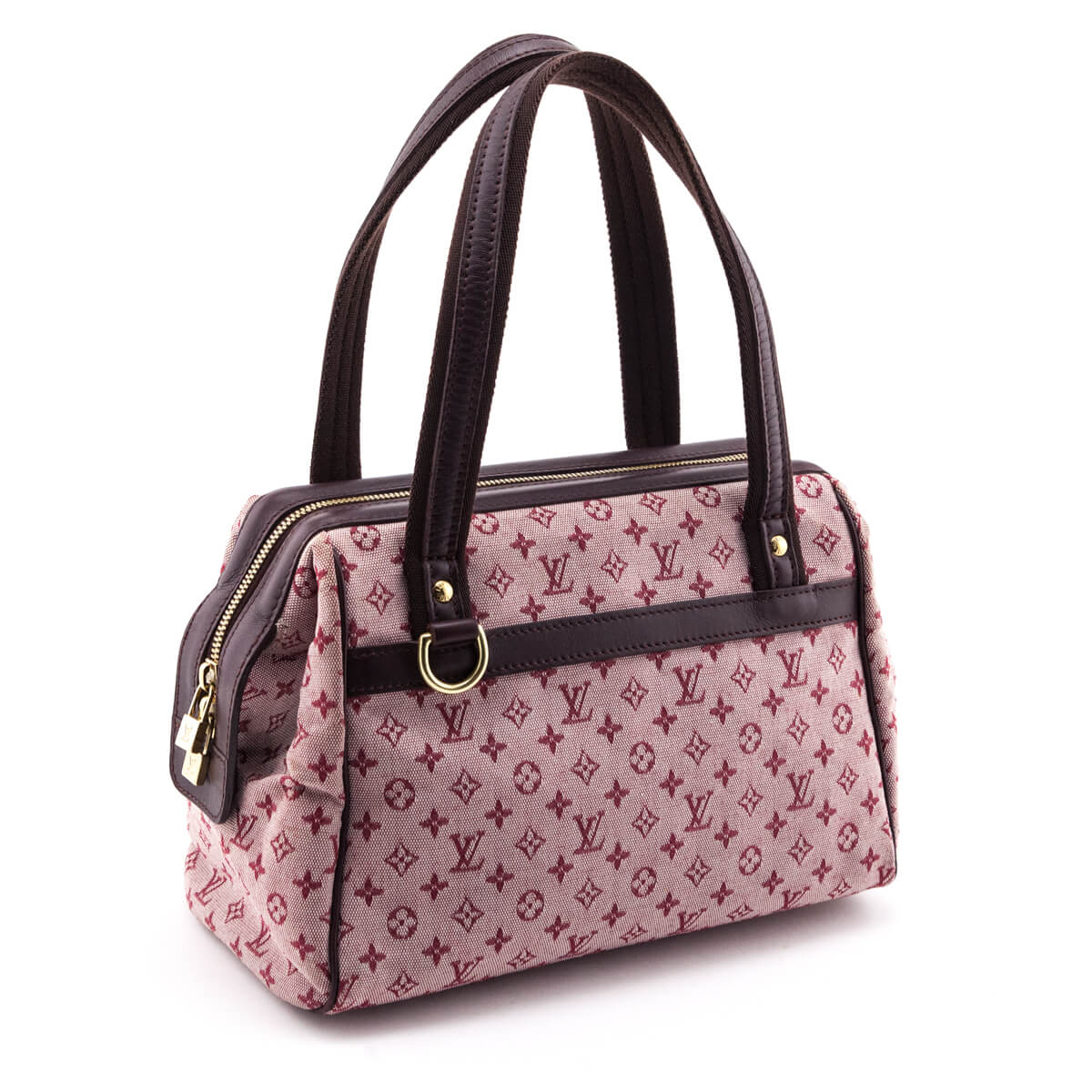 Josephine cloth handbag Louis Vuitton Pink in Cloth - 31223047