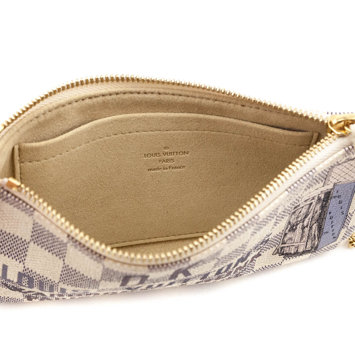 Louis Vuitton Limited Edition Damier Canvas Valise Milla Pochette Bag -  Yoogi's Closet