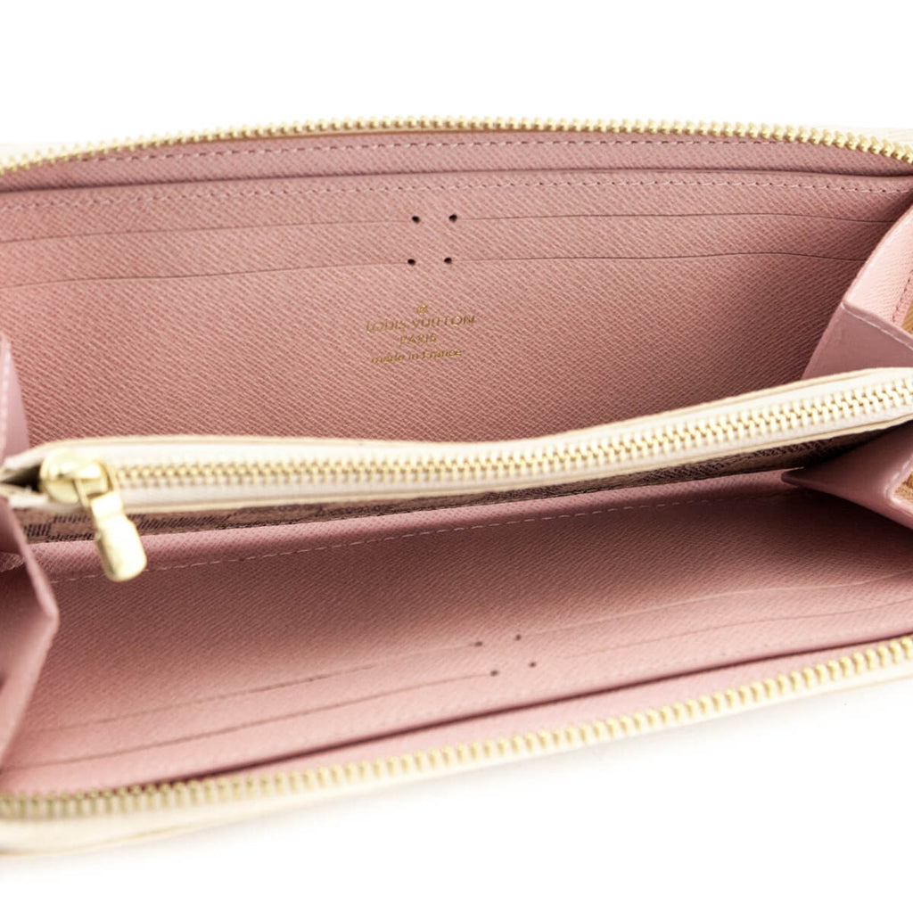 Clemence Wallet Damier Azur – Keeks Designer Handbags