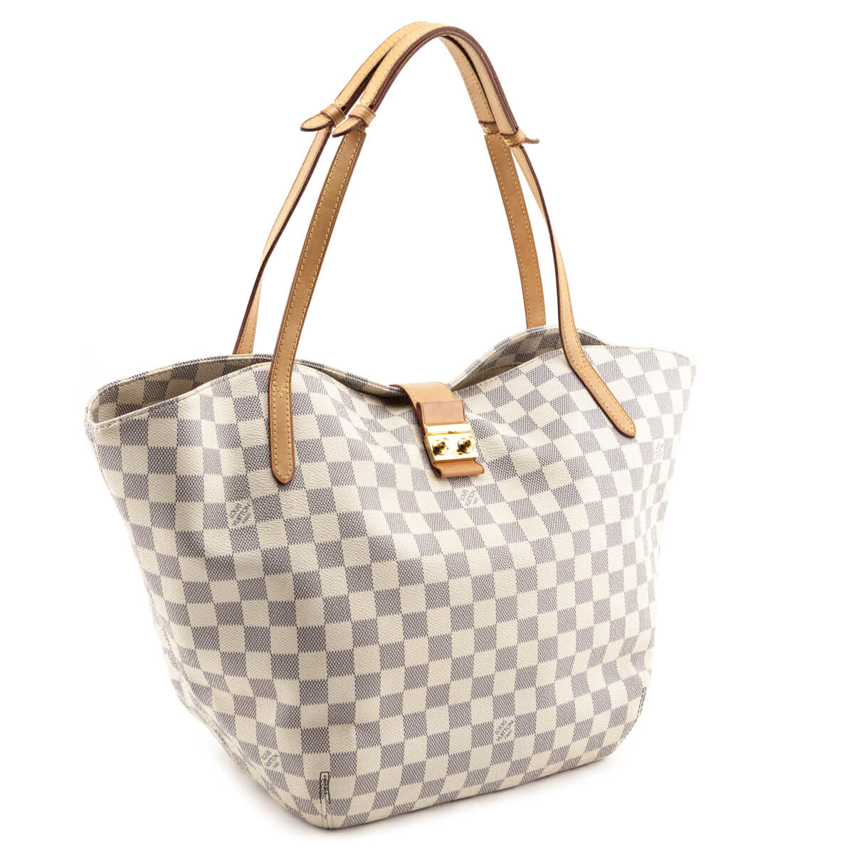 Louis Vuitton Damier Azur Salina GM - Preloved Louis Vuitton Handbags