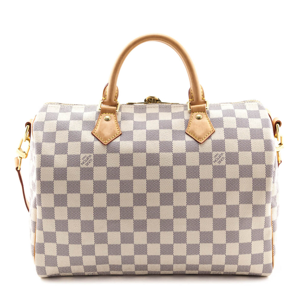 Preloved Louis Vuitton Damier Azur Speedy 30 Bag SP1016 082323