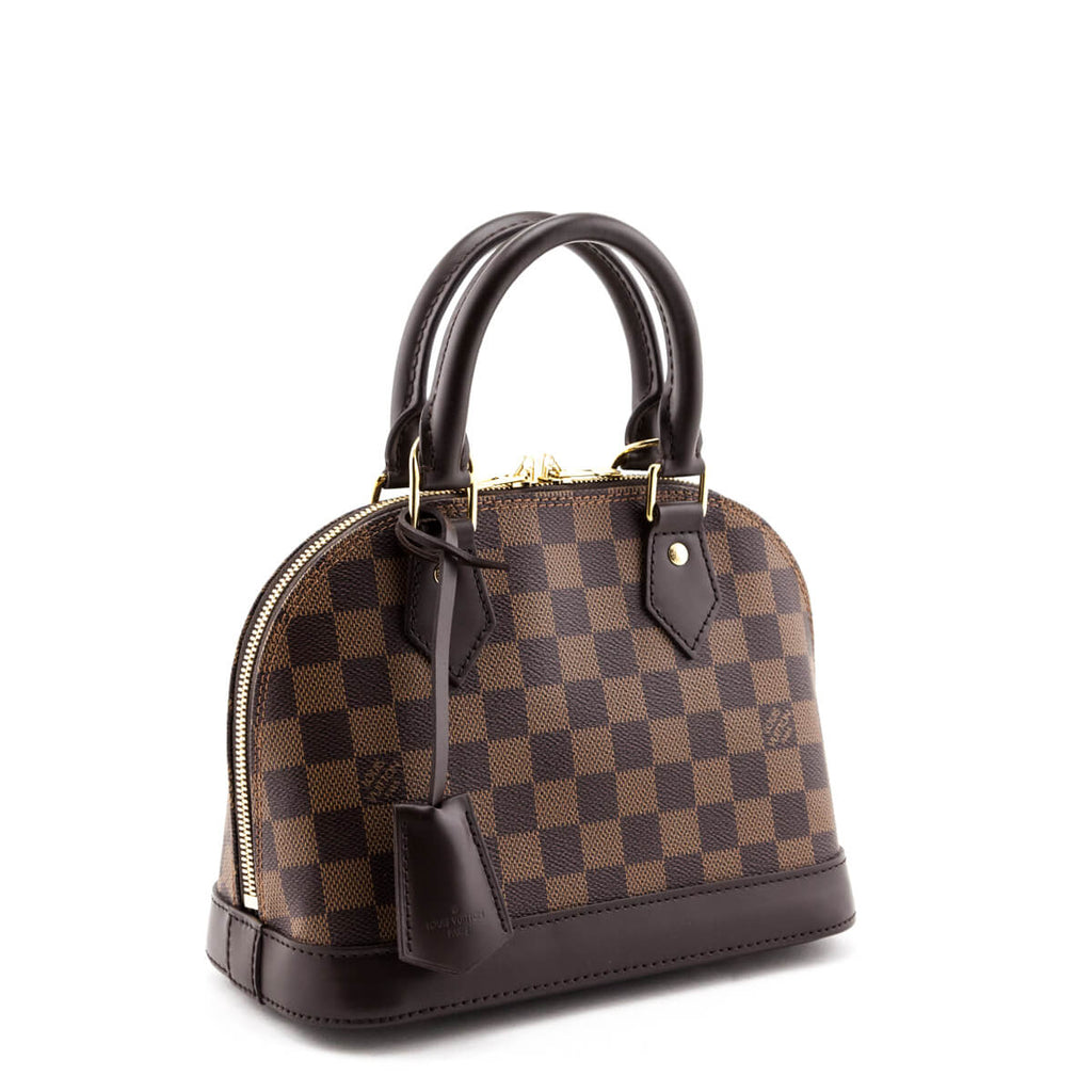 Louis Vuitton 2019 pre-owned Damier Ebène Alma BB two-way Bag