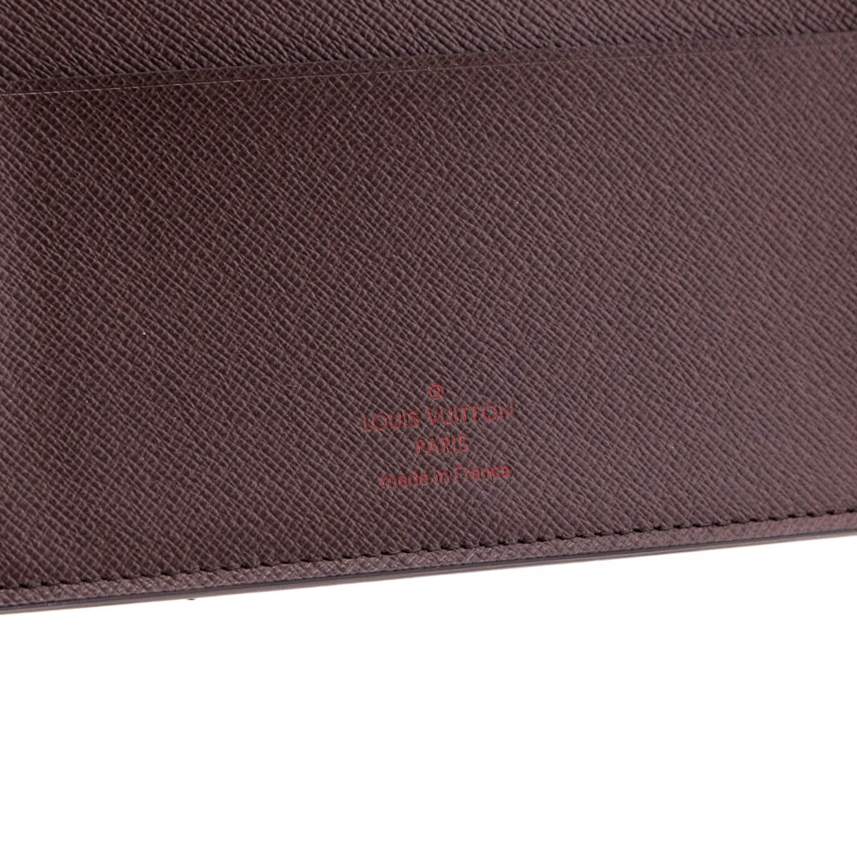 Louis Vuitton desk agenda damier ebene Ca0071
