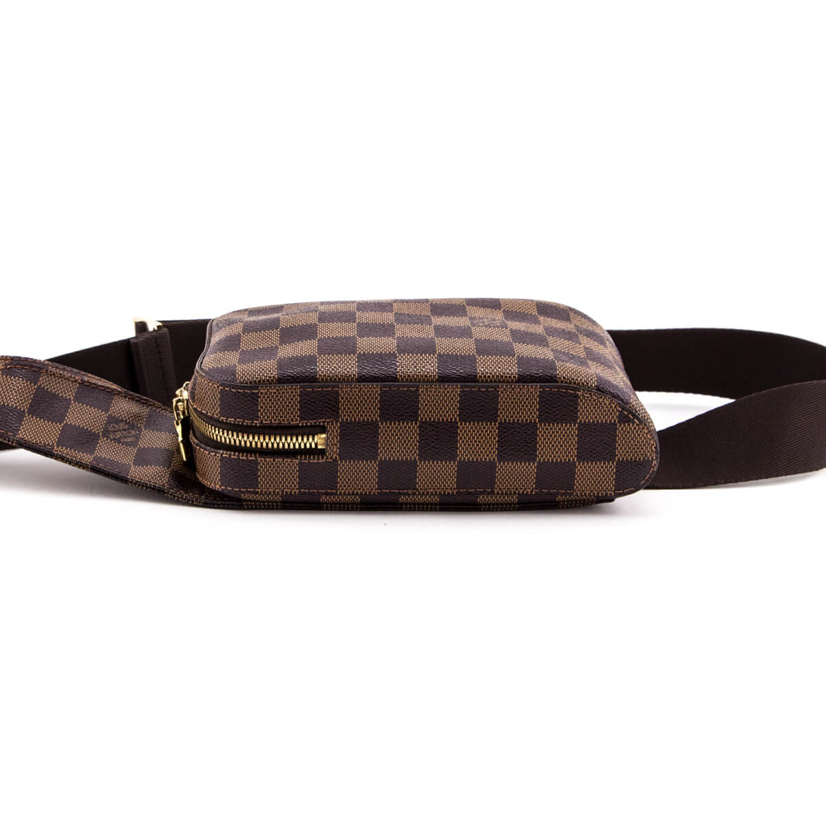 Louis Vuitton Damier Ebene Geronimo Sling Bag – Louis Lady