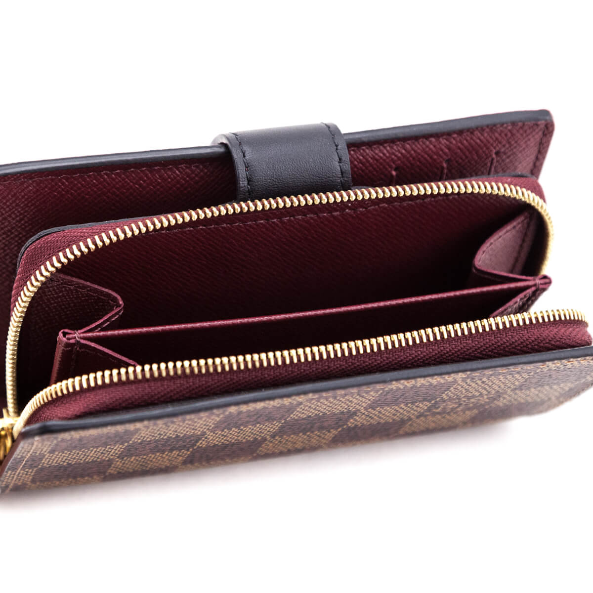 Juliette cloth wallet Louis Vuitton Brown in Cloth - 33487528