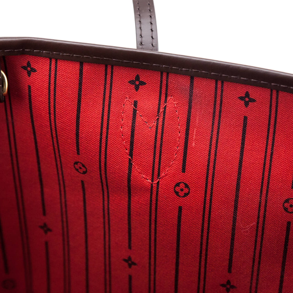LOUIS VUITTON Neverfull Size MM Cerise N41358 Damier Ebene Canvas– GALLERY  RARE Global Online Store