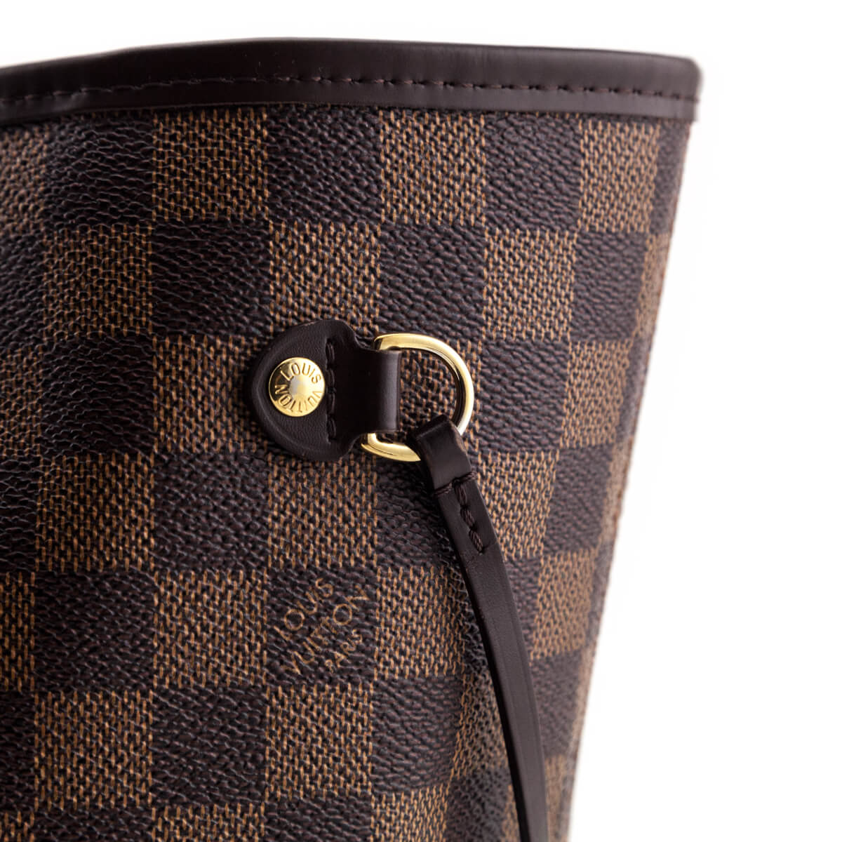 Louis Vuitton Neverfull MM, Damier Ebene, Preowned in Box WA001