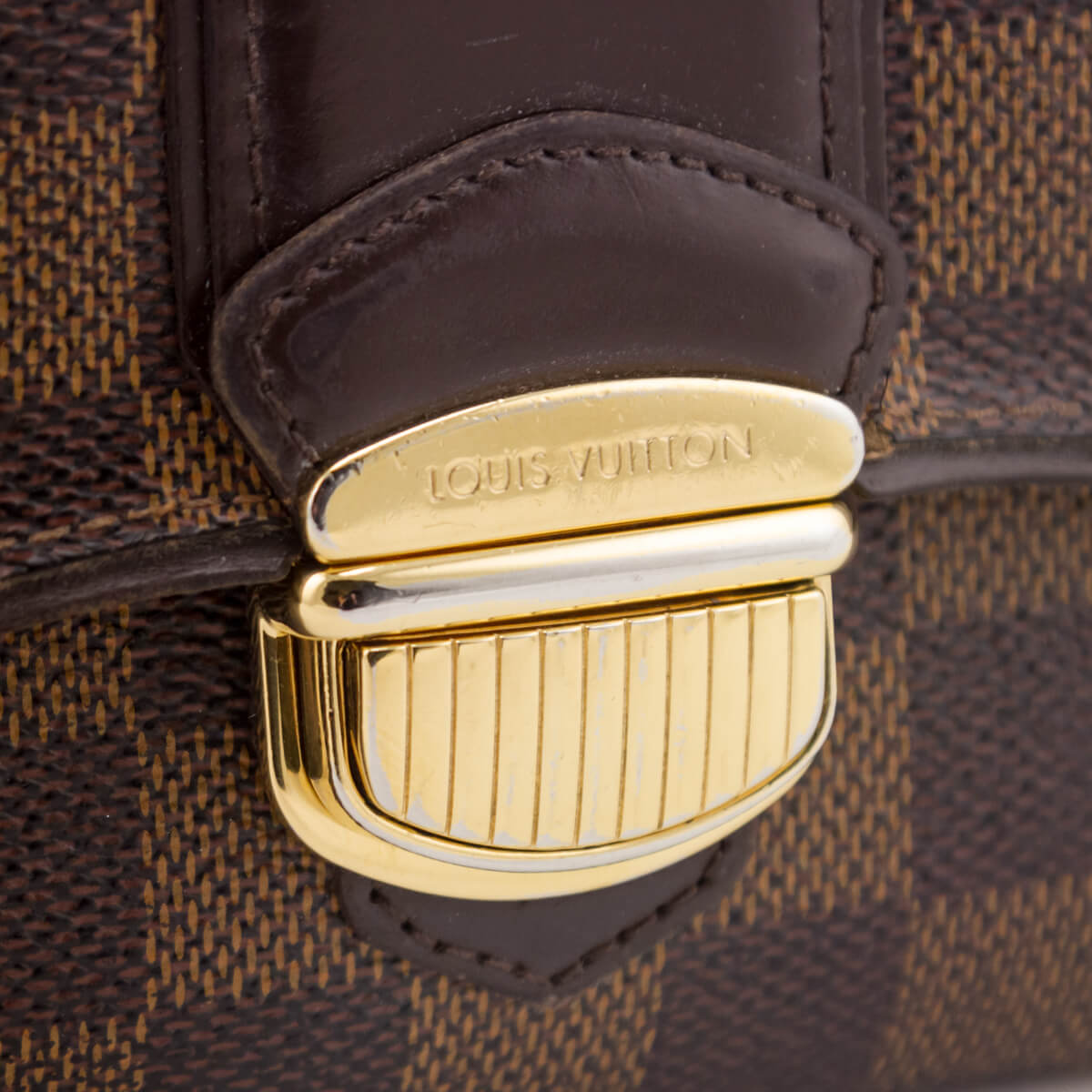 Sistina Long Wallet Damier Ebene – Keeks Designer Handbags