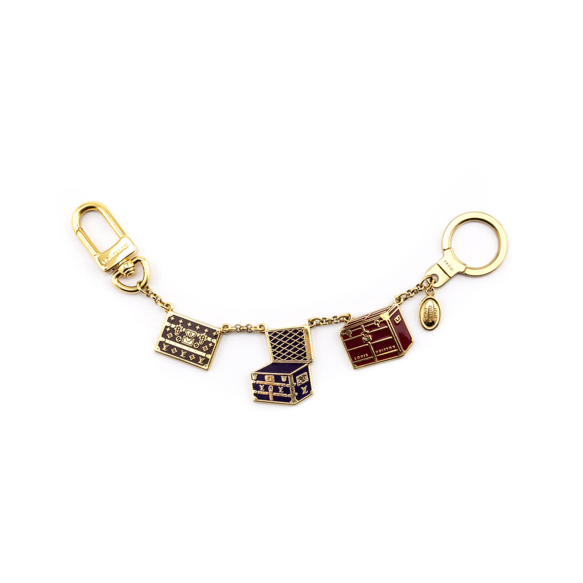 Bag charm Louis Vuitton Gold in Metal - 35105283