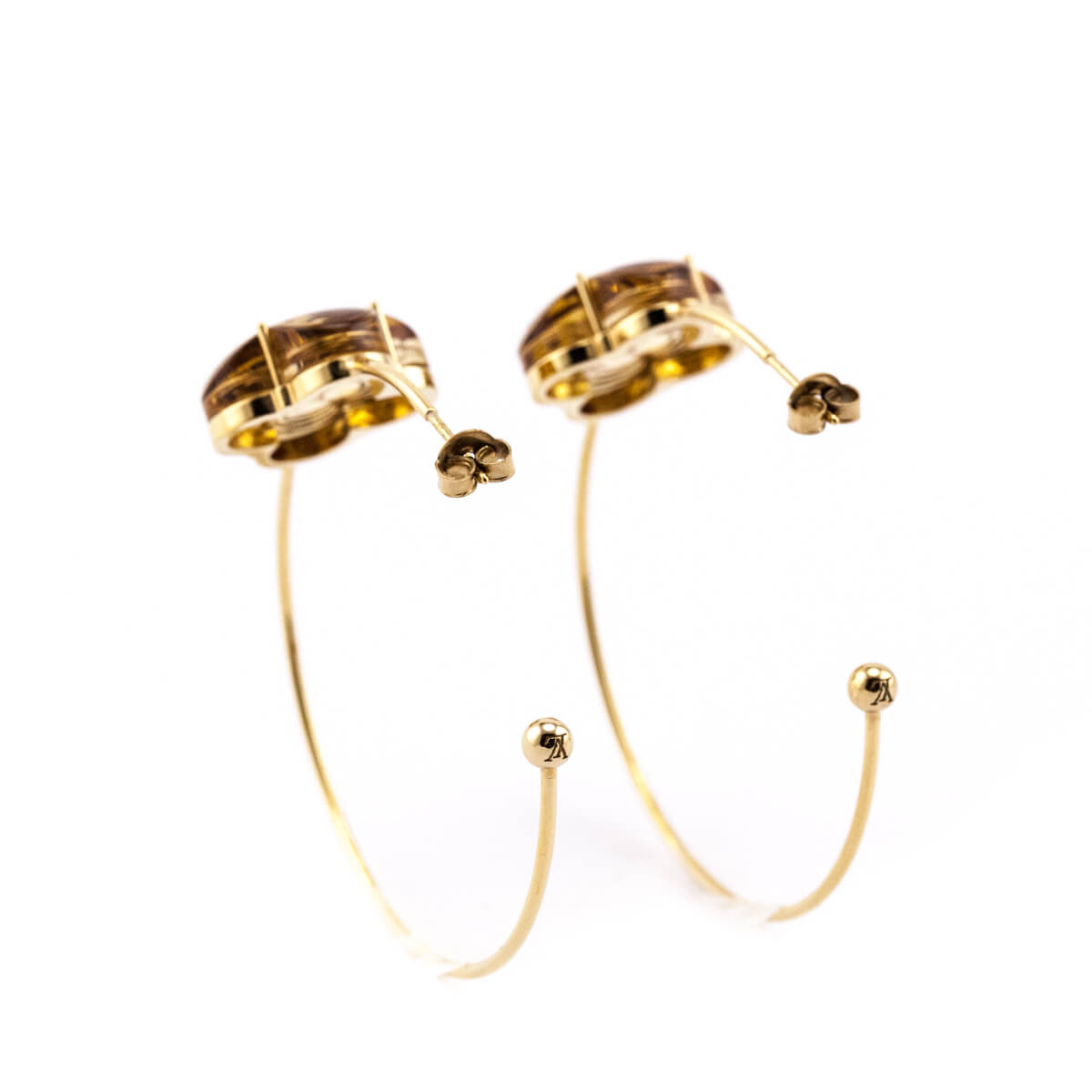 Louis Vuitton, Jewelry, Louis Vuitton Resin A La Folie Hoop Earrings
