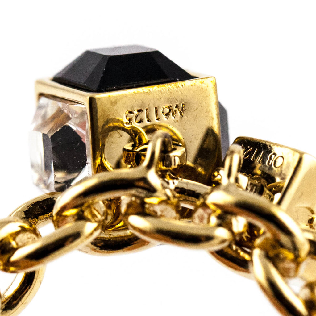LOUIS VUITTON Gamble Ring Large 7.5 Gold 136224