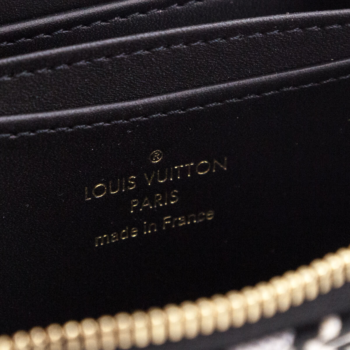Louis Vuitton Grey Leather Metallic Zip Close Monogram Bag — Labels Resale  Boutique