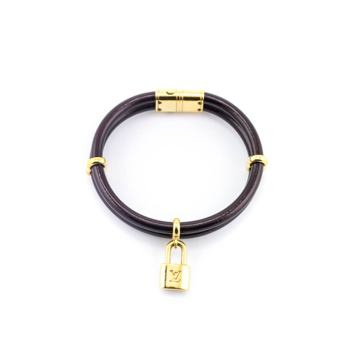 Louis Vuitton Amarante Resin Monogram Inclusion TPM Bracelet - Yoogi's  Closet