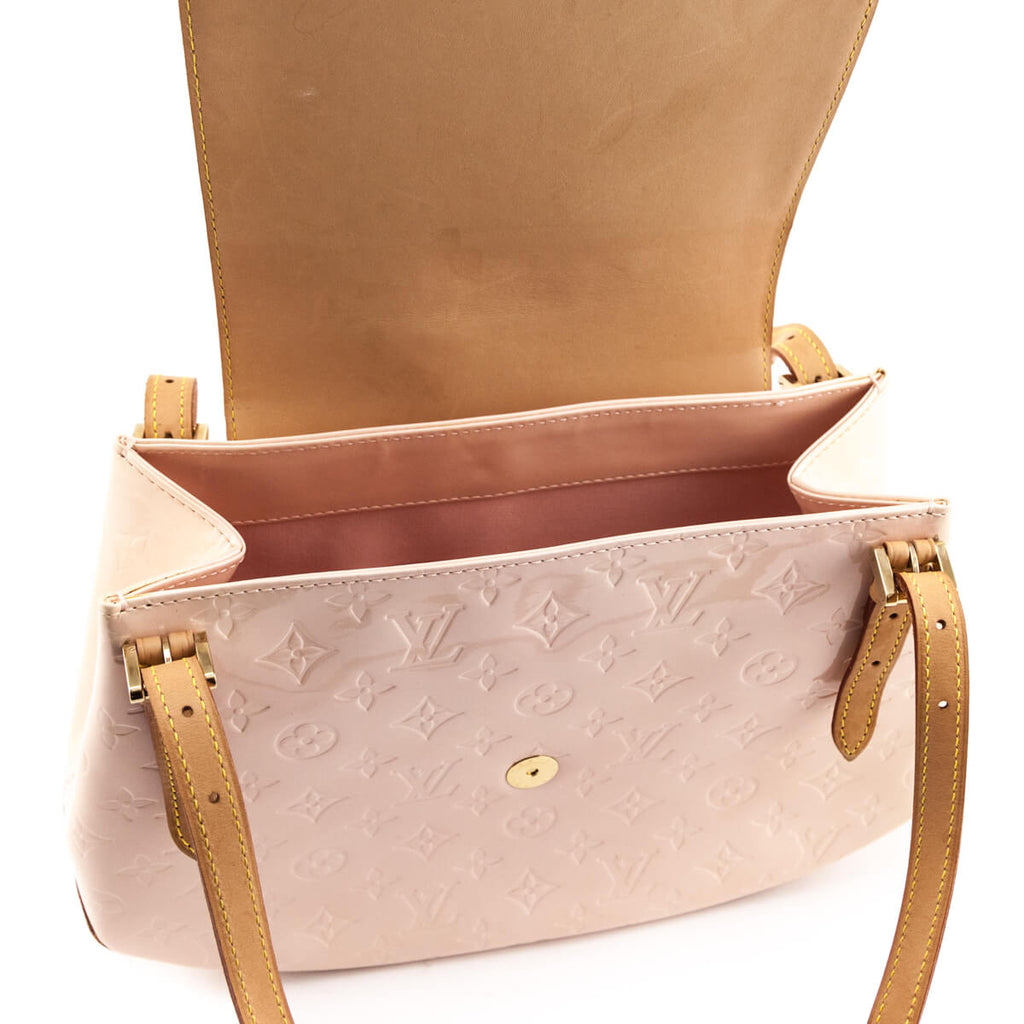 Authenticated Used Louis Vuitton LOUIS VUITTON Vernis Biscayne Bay GM Shoulder  Bag Marshmallow Pink M91284 