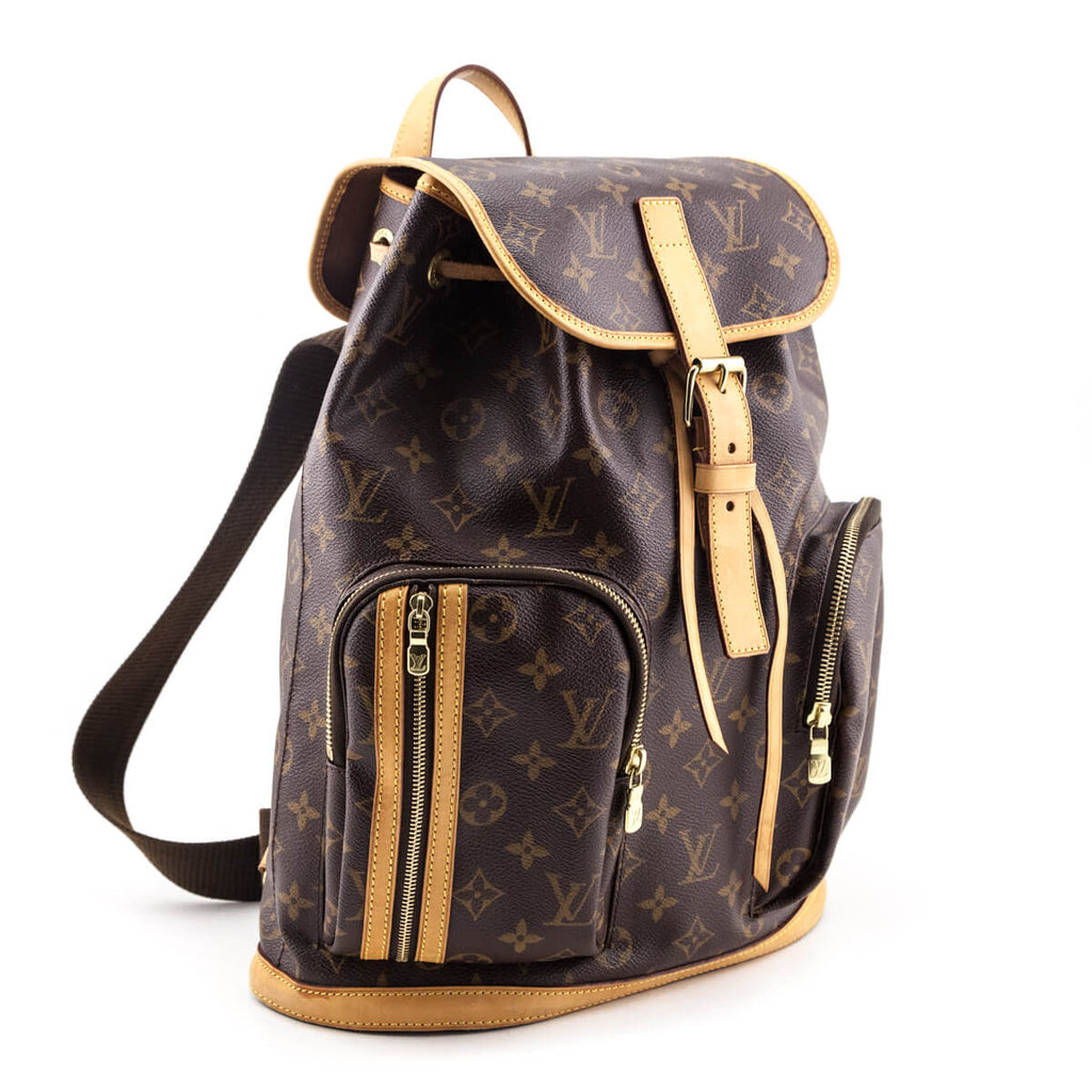 Louis Vuitton Vintage - Monogram Bosphore Backpack - Brown