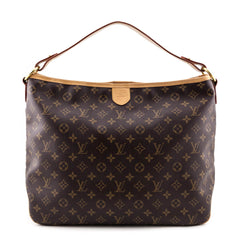 Louis Vuitton Louis Vuitton Delightful MM Monogram Canvas Shoulder