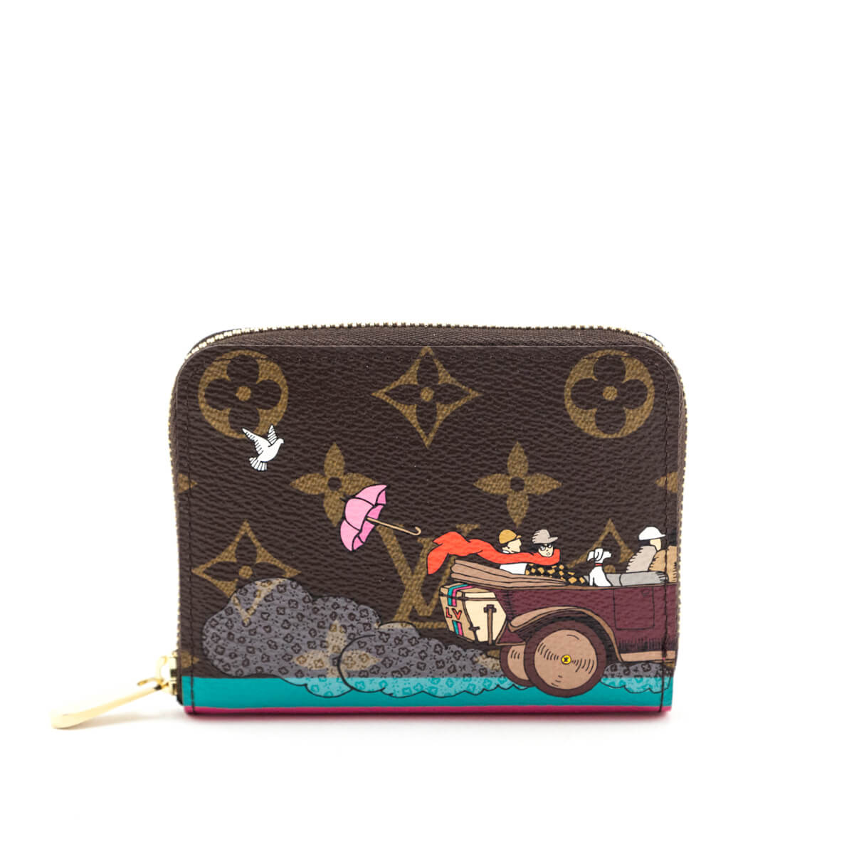 Louis Vuitton Monogram Canvas Evasion Hibiscus Illustre Zippy Wallet -  Yoogi's Closet