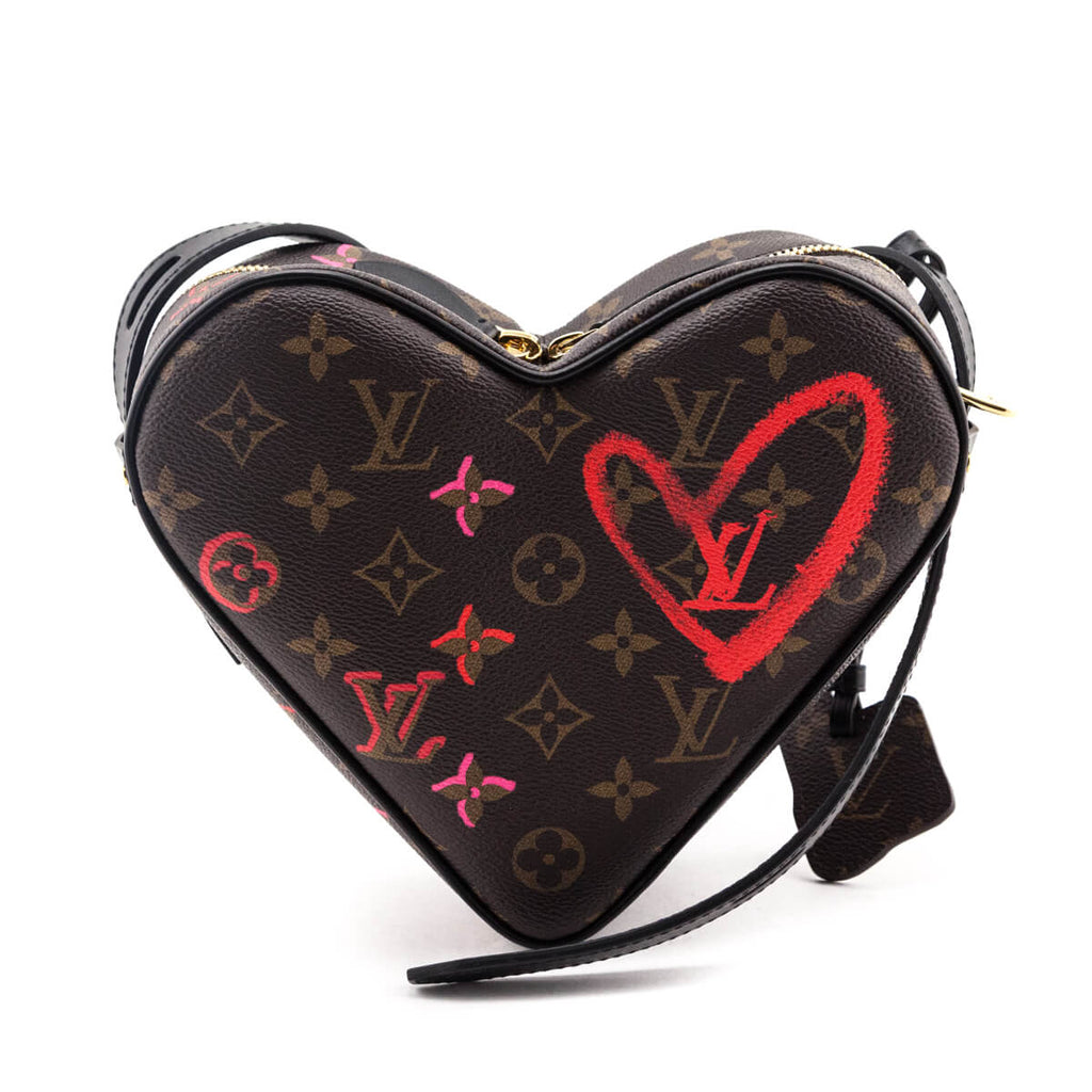FWRD Renew Louis Vuitton Fall in Love Monogram Sac Coeur Bag in Pink