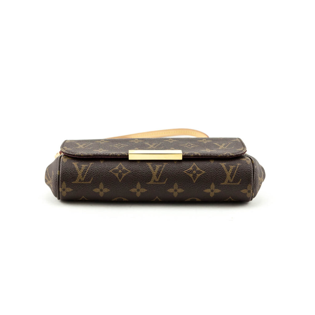 Louis Vuitton, Bags, Louis Vuitton Monogram Favorite Pm Chain Handbag  Shoulder Bag M477 Brown Pv