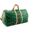 Louis Vuitton Monogram Green Kusama Pumpkin Dots Keepall Bandouliere 55 - Love that Bag etc - Preowned Authentic Designer Handbags & Preloved Fashions