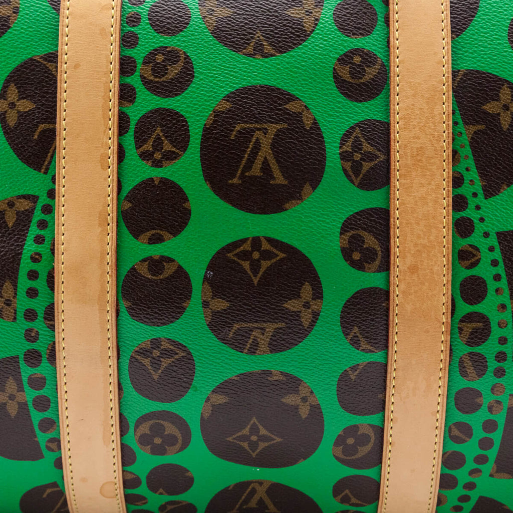 Louis Vuitton Kusama Reverse Monogram Eclipse Pumpkin Horizon 55 Rolli –  Bagriculture