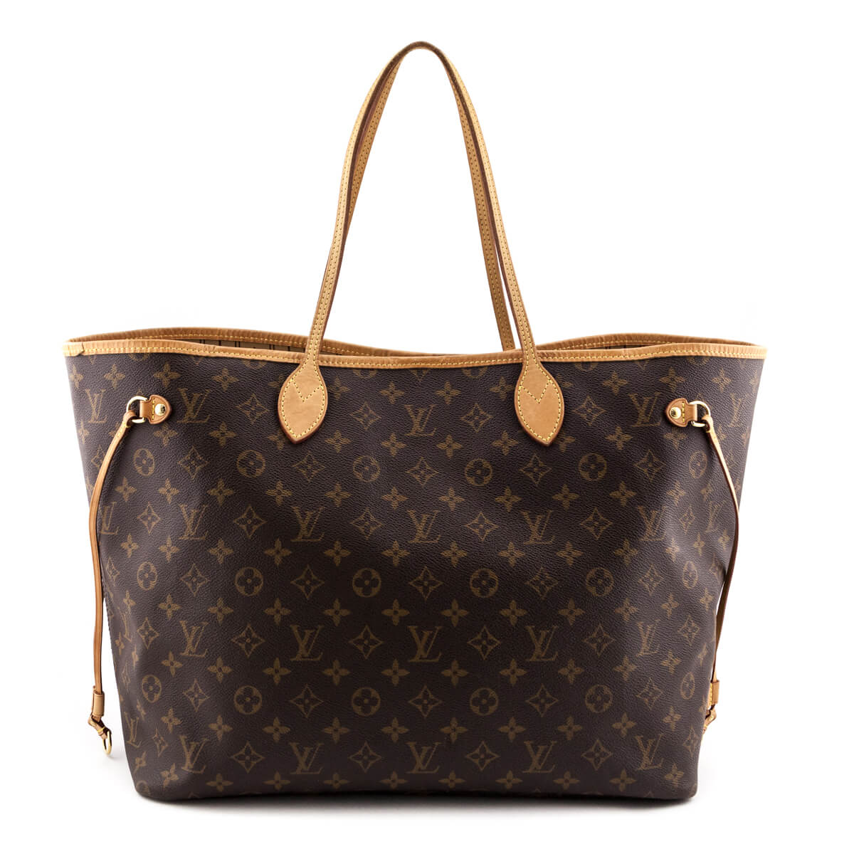 Louis Vuitton, Bags, Louis Vuitton Neverfull Gm Monogram Large Beige  Excellent Condition