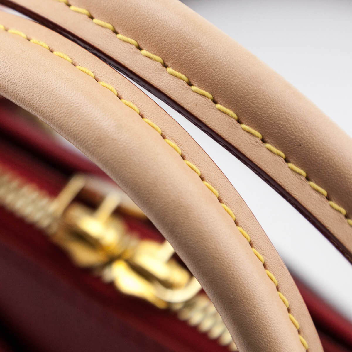 Brown Monogram Coated Canvas and Cerise Leather Pallas BB Gold Hardware,  2019