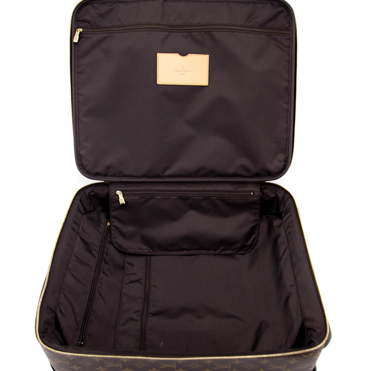 Louis Vuitton Purple Figue Leather Pegase 45 Rolling Luggage Carry-on  ref.298251 - Joli Closet