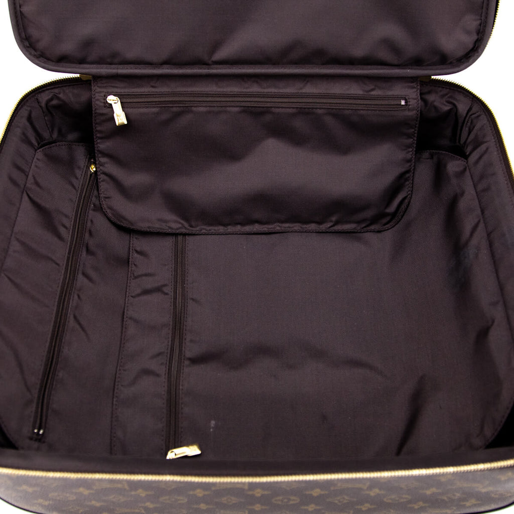LOUIS VUITTON: Damier Graphite Pegase 45 Rolling Suitcase – Luv