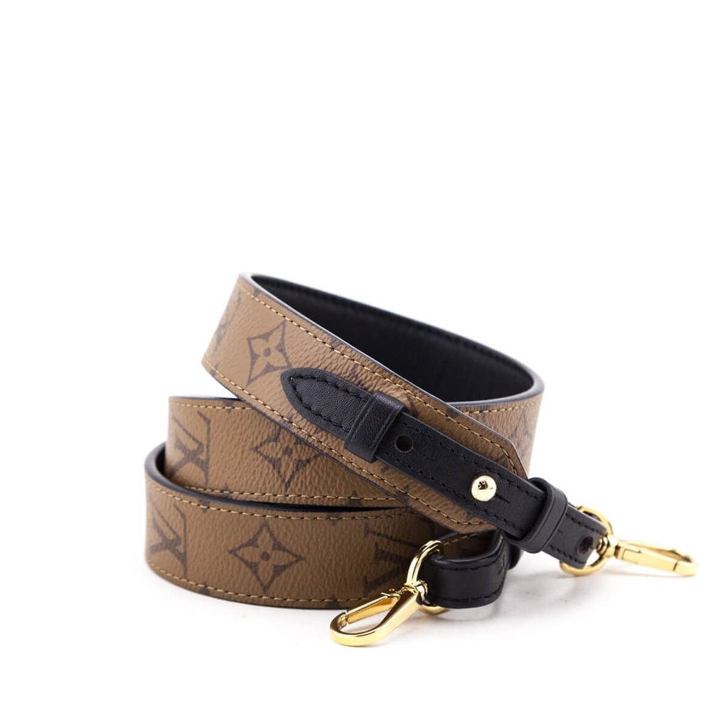 Louis Vuitton 2018 Reverse Monogram Bandouliere XL Shoulder Strap - Brown  Bag Accessories, Accessories - LOU343053