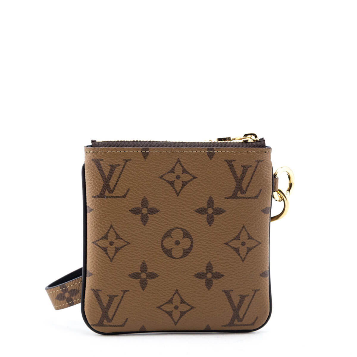 Square Pouch Only for Trio Wristlet Reverse Monogram – Keeks Designer  Handbags
