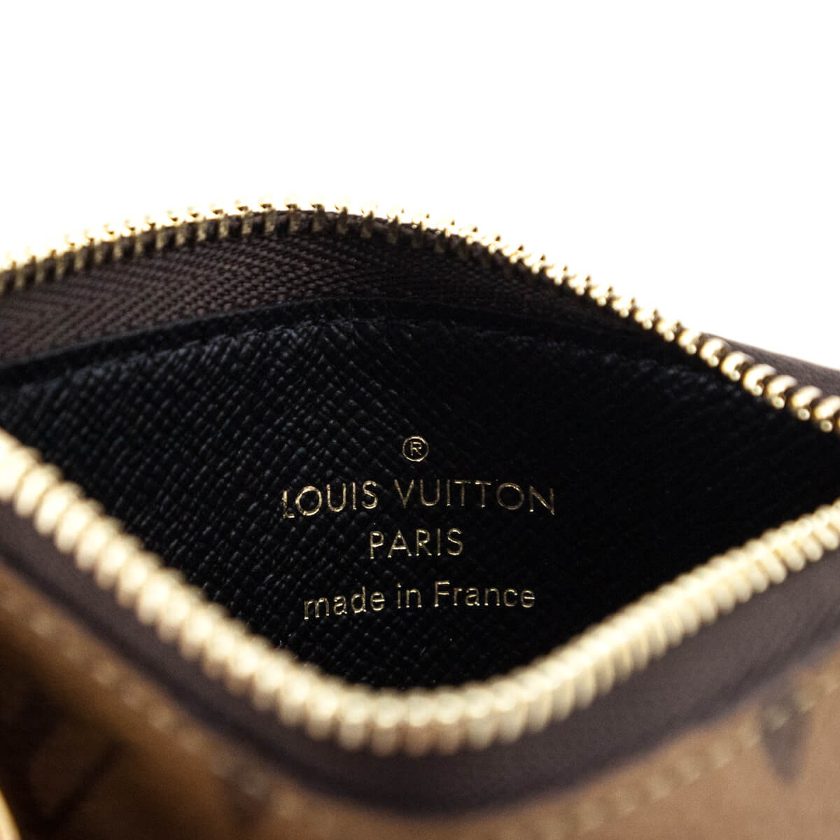 Louis Vuitton Trio Pouch Set Reverse Monogram Giant Brown 22020273