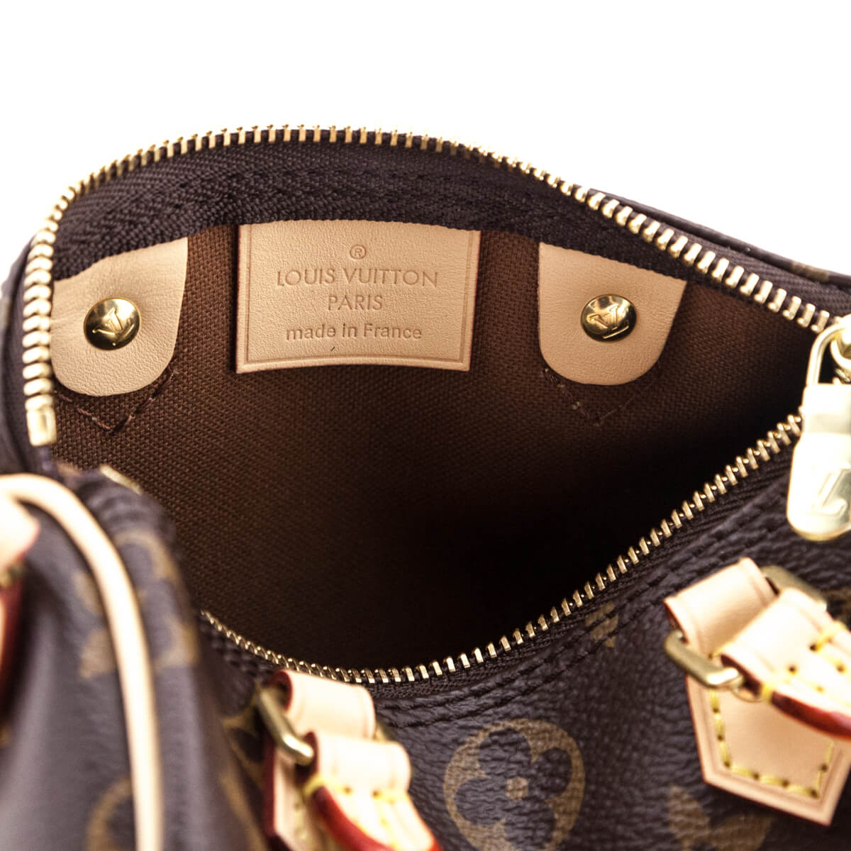 Louis Vuitton Monogram Speedy Nano - Preloved Louis Vuitton Handbags