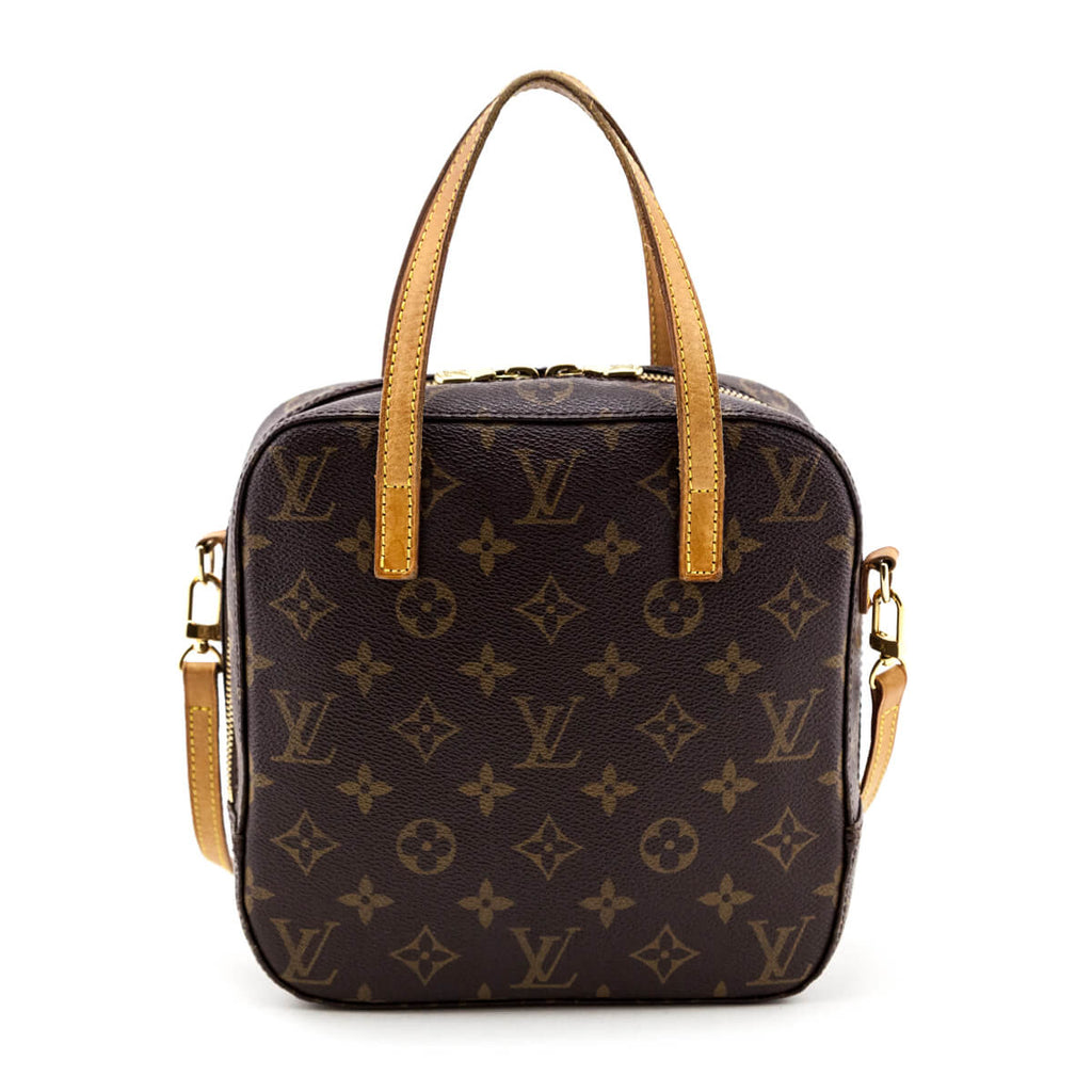 Spontini cloth bag Louis Vuitton Brown in Cloth - 35573699