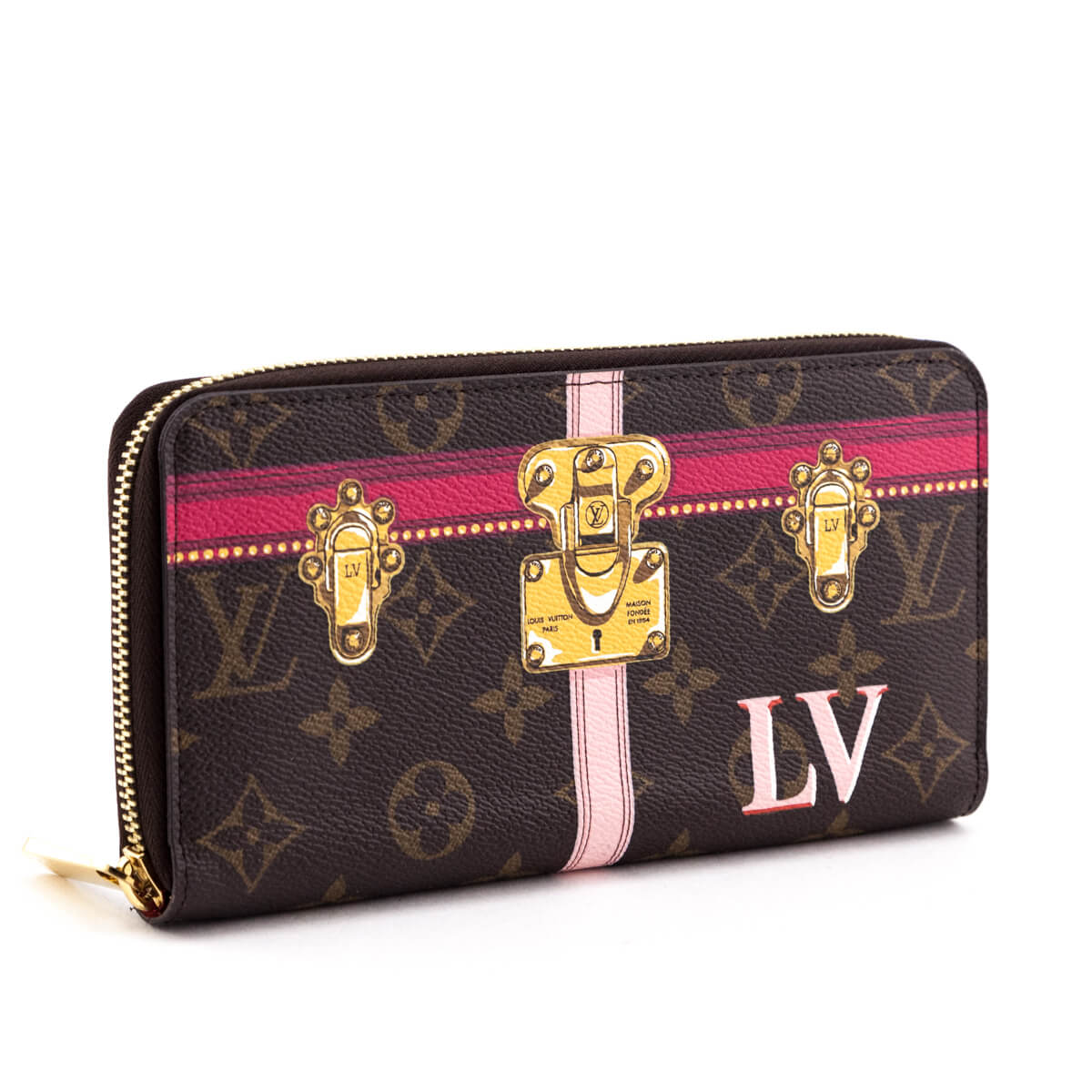 Louis Vuitton Monogram Summer Trunks Zippy - Shop Authentic LV