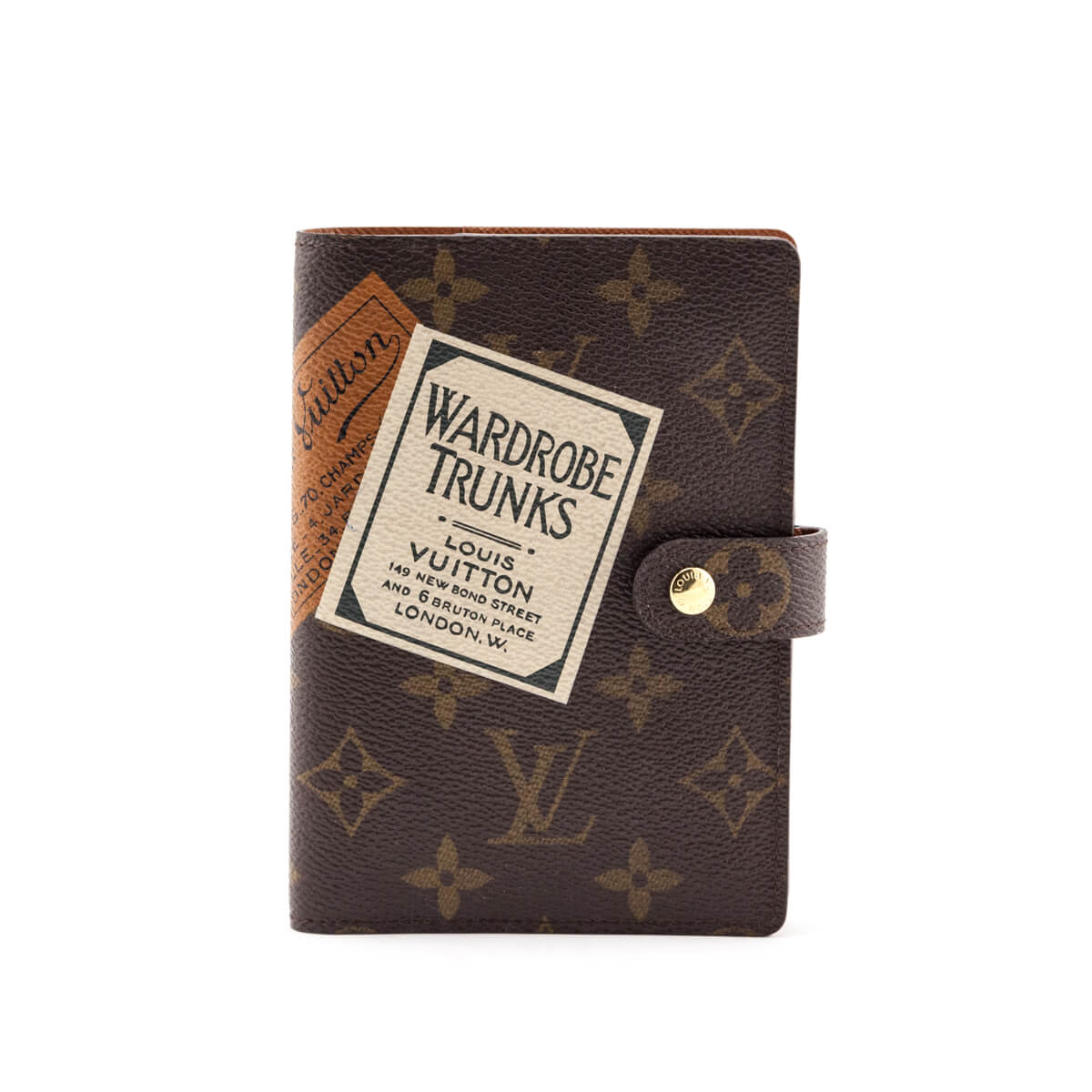 Louis Vuitton Monogram Trunks Limited Edition Small Ring Agenda